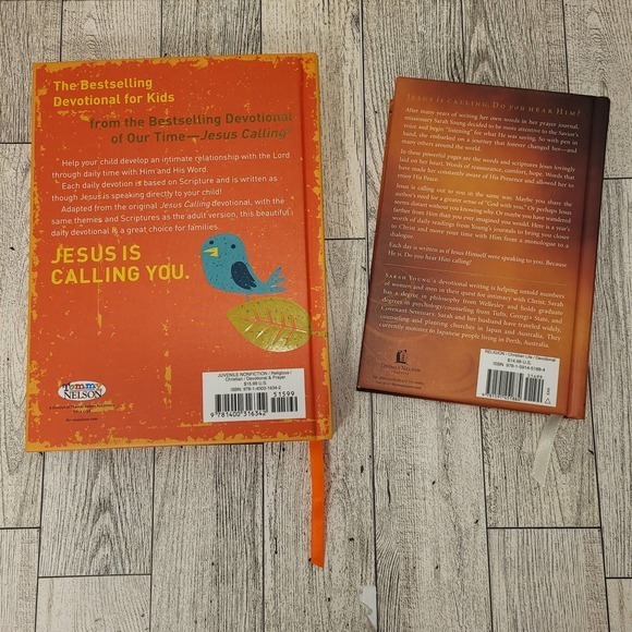 Sarah Young Jesus Calling Set‎ Of 2 Devotionals Hardback Like New - Picture 2 of 8